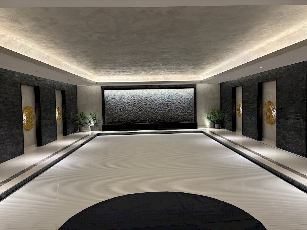 Swimming Pool Water Wall image