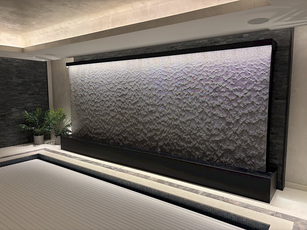 Swimming Pool Water Wall image